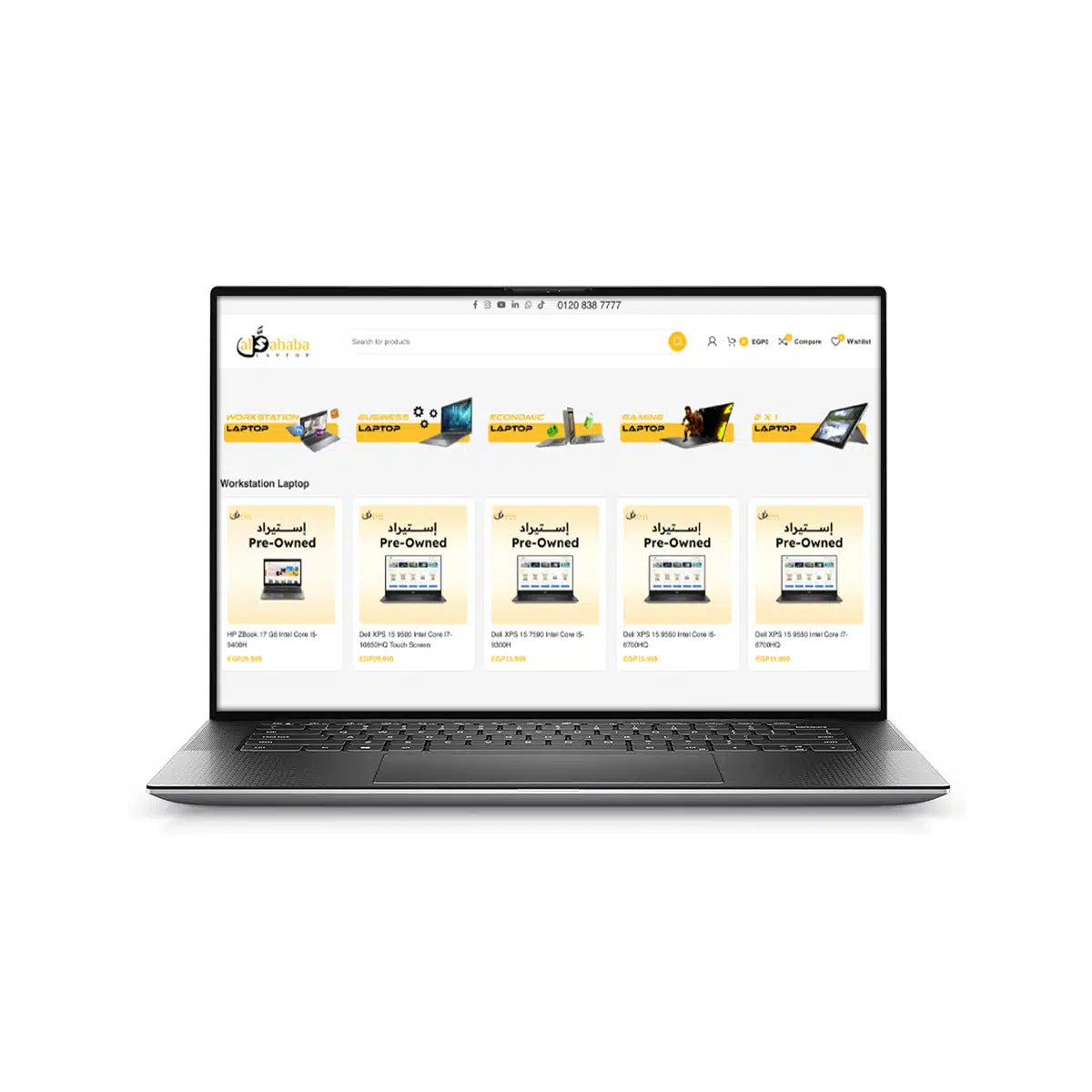 Dell Precision 5560 Intel Core i7-11850H NVIDIA Quadro T1200 4GB 15.6 Inch 4K Touch Screen