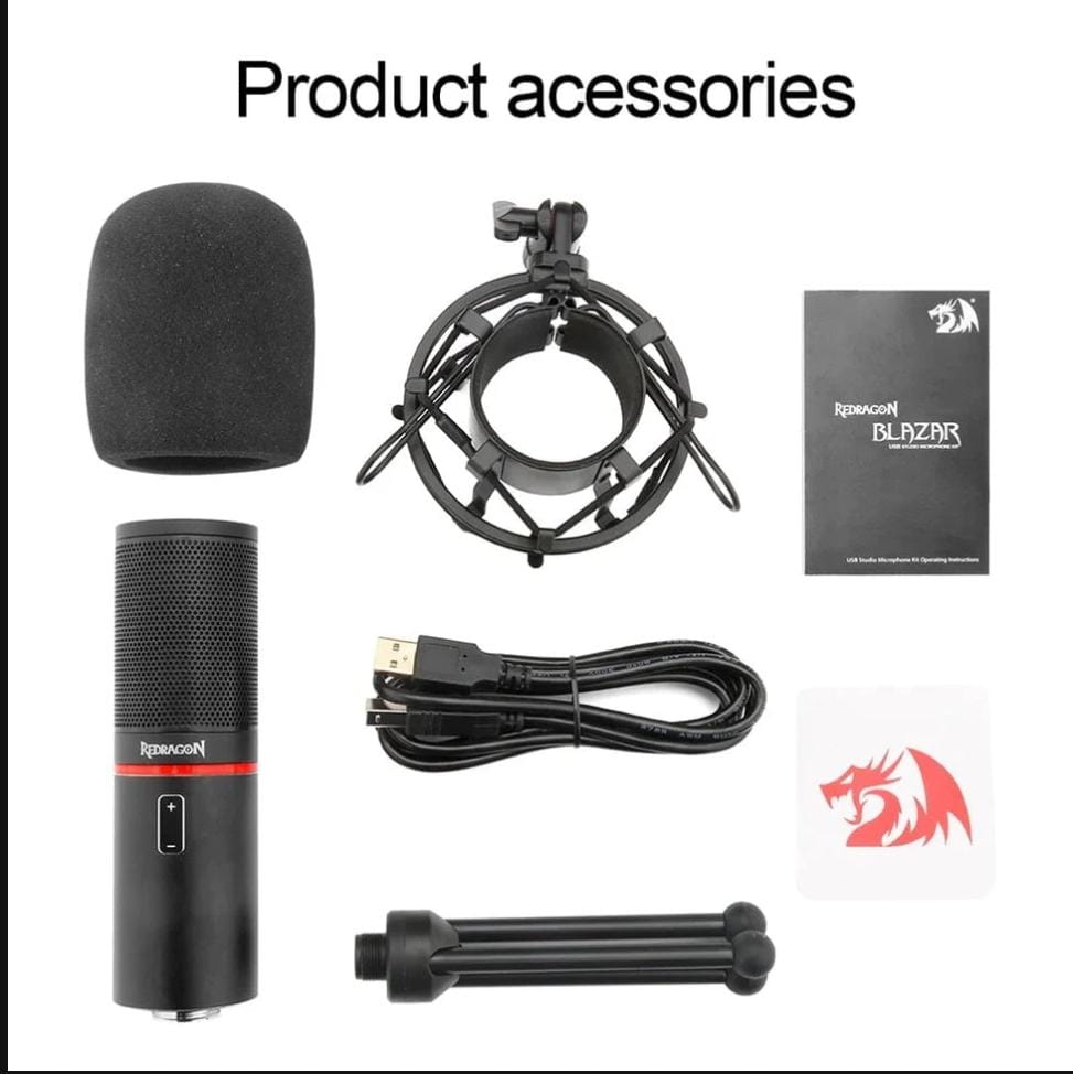 Redragon Gaming Streaming Microphone