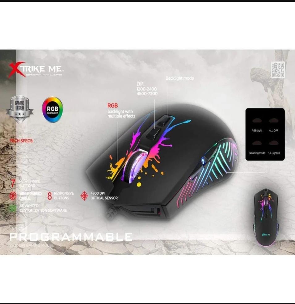 XTRIKE ME Gaming Mouse